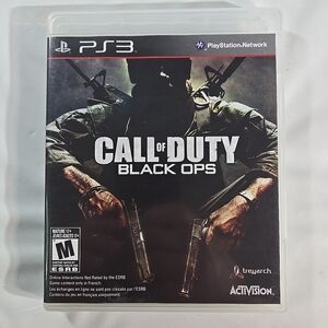 Sony PS3 Call of Duty: Black Ops - Black and White Cover